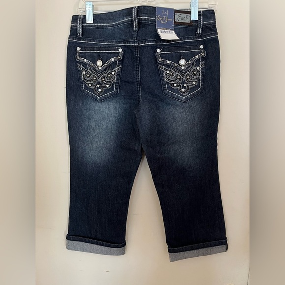 Earl Jeans Blue Ankle Cropped Jeans - Picture 2 of 5